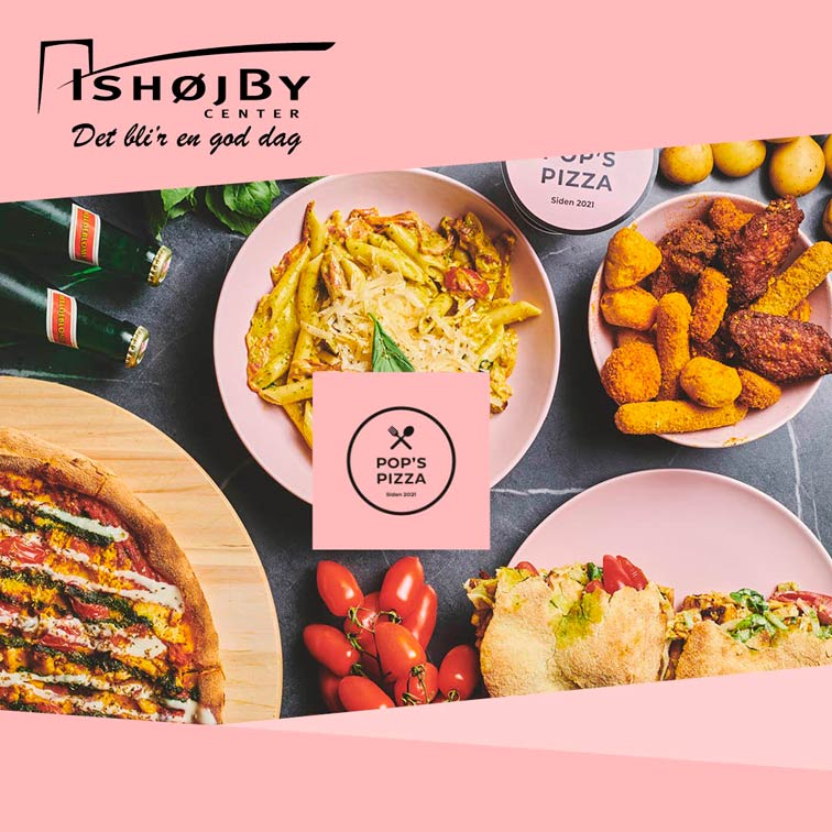 Pop´s Pizza Ishøj Bymidte Hos Pop´s Pizza Ishøj Bymidte finder du hjemmelavede burgere og smagsfulde sprøde pizzaer lavet med friske kvalitetsråvarer.
